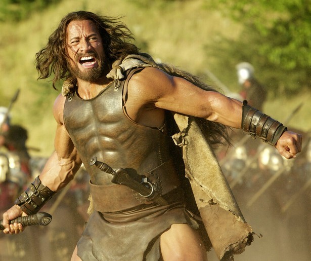 Dwayne 'The Rock' Johnson is een Griekse held