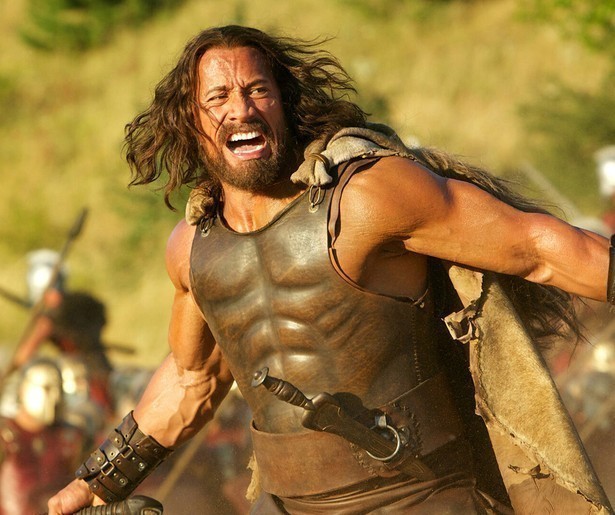 Dwayne 'The Rock' Johnson is een Griekse held in Hercules