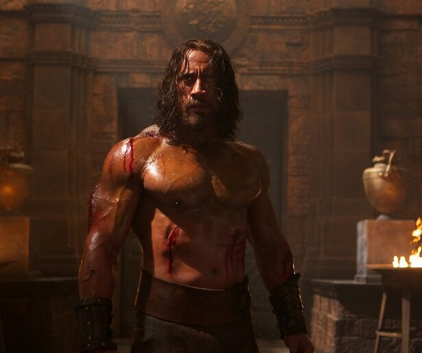 Dwayne 'The Rock' Johnson is een Griekse held in Hercules