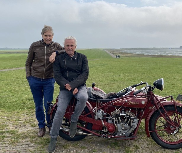 Huub Stapel en Wim Daniëls bezoeken Groede en De Moer