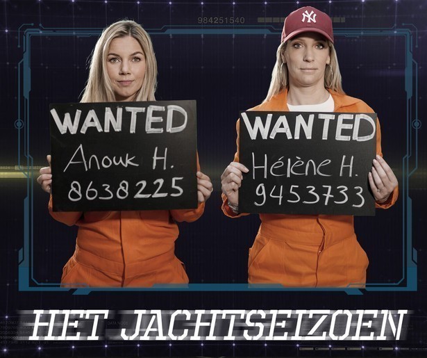 Anouk en Hélène op de vlucht in Het Jachtseizoen