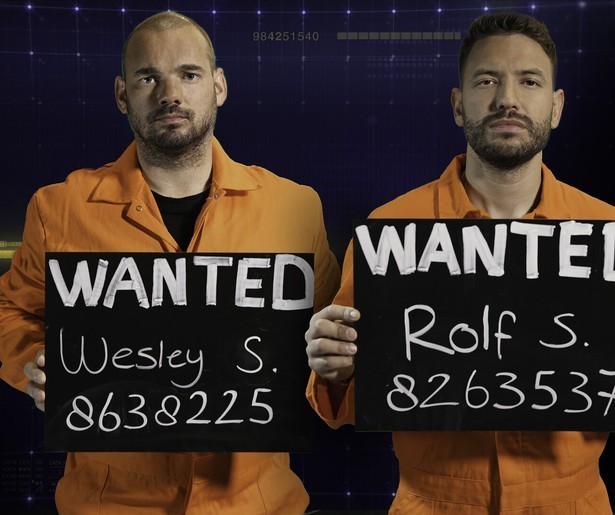 Rolf Sanchez en Wesley Sneijder slaan op de vlucht in Het Jachtseizoen