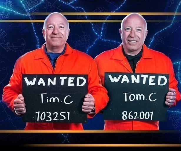 Tim en Tom Coronel willen StukTV te snel af zijn in Het Jachtseizoen