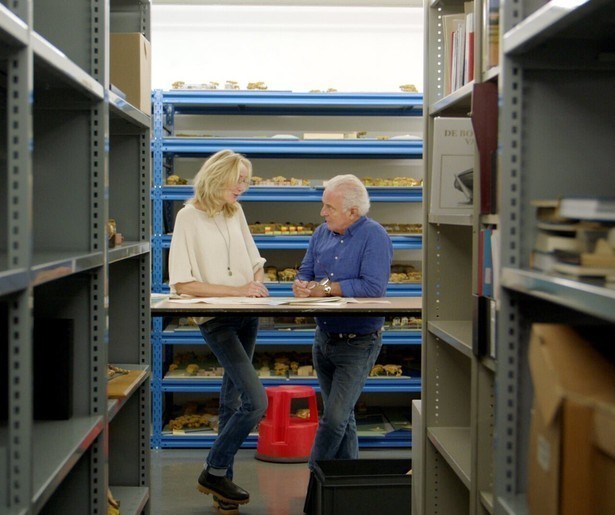 Eva Vriend en Huub Stapel leren nog meer over de Nederlandse geschiedenis in Het Nieuwe Land