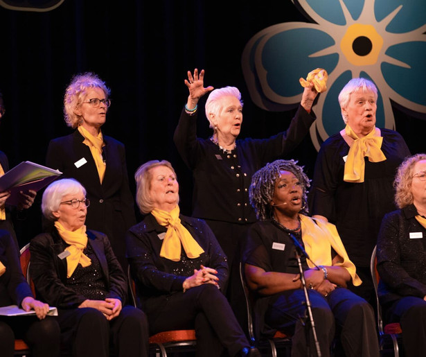 Babette Labeij brengt mensen met dementie samen in Het Onvergetelijke Koor