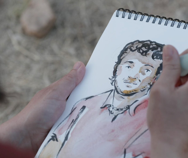 Tekenares Aimée de Jongh werkt aan graphic novel over vluchteling op Lesbos