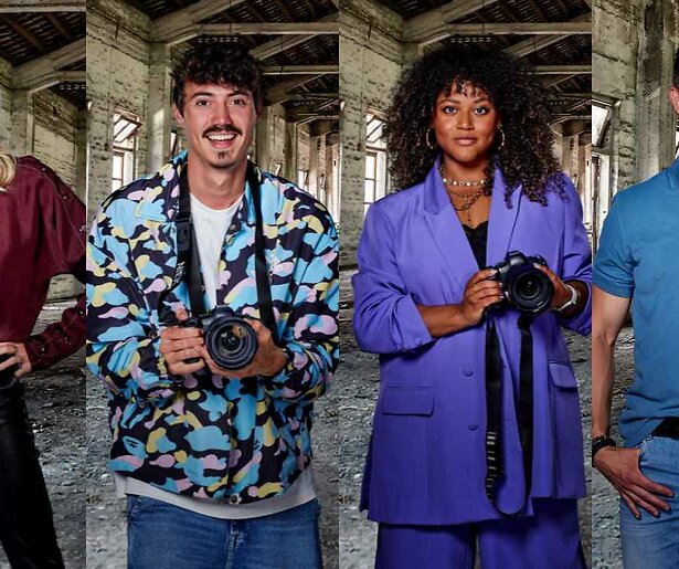 Loes, Niek, Henry en Quinty strijden tegen elkaar in de halve finale van Het Perfecte Plaatje