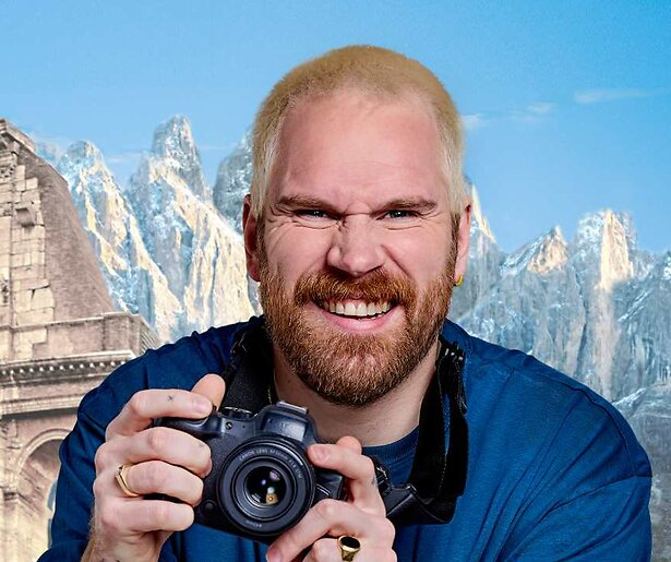 De deelnemers van Het Perfecte Plaatje op Reis moeten een romantische foto maken