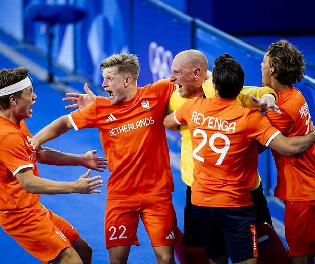 Het lukt de hockeymannen eindelijk weer: goud op de Olympische Spelen!