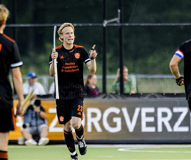 De Nederlandse hockeymannen treffen Duitsland in de tweede poulewedstrijd van het EK Hockey