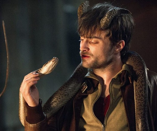 Daniel Radcliffe staat voor een raadsel in Horns