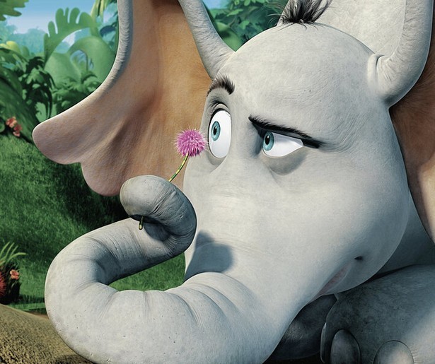Jim Carrey is te horen als olifant Horton in Horton Hears a Who!