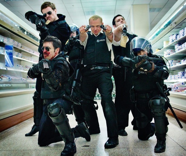 Simon Pegg doet zijn werk te goed in Hot Fuzz