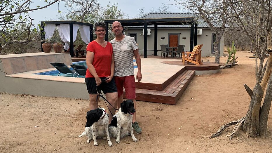 De herhaling met Erwin en Kirsten in Zuid-Afrika.