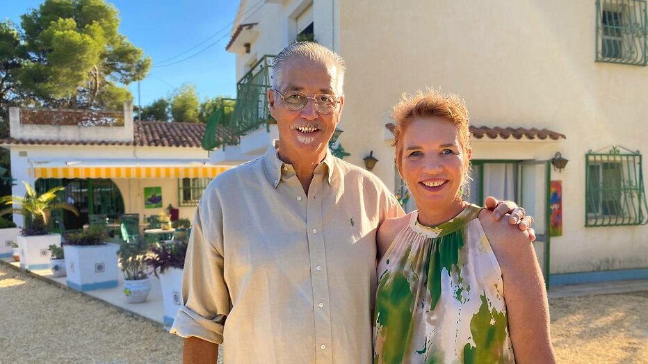Yvonne en Ulrich gaan naar Spanje.