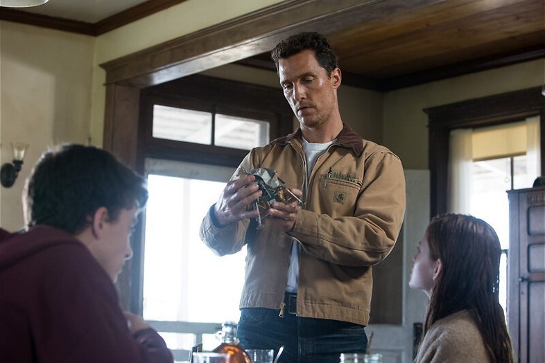 Matthew McConaughey gaat de ruimte in Matthew McConaughey gaat de ruimte in