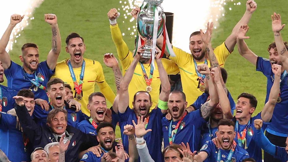 Italië wint het EK Italië wint het EK