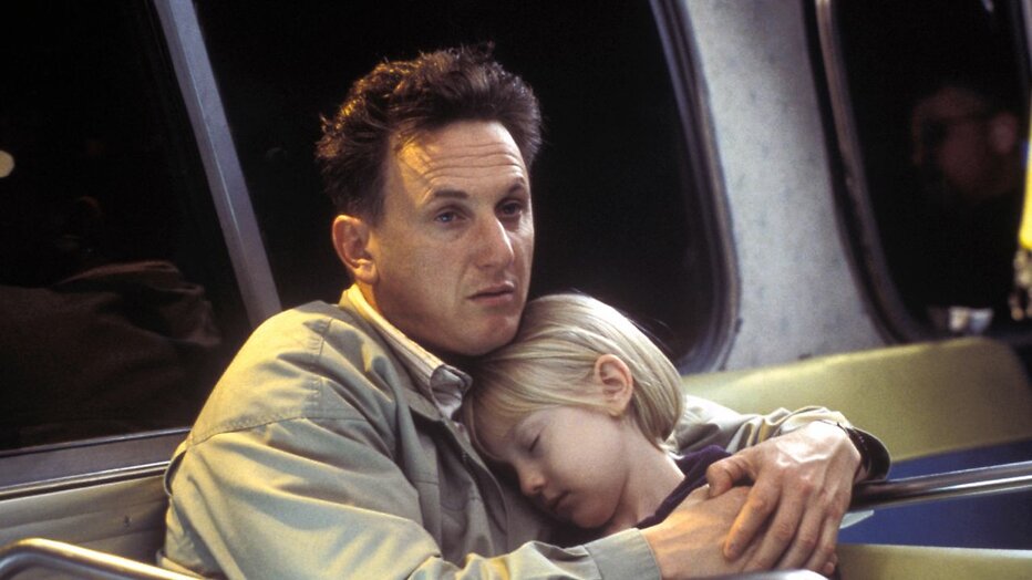 Sean Penn en Dakota Fanning in I Am Sam Sean Penn en Dakota Fanning in I Am Sam