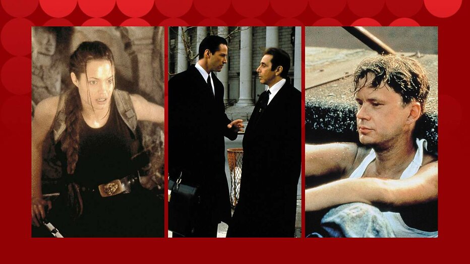 Lara Croft: Tomb Raider / The Devil's Advocate / The Shawshank Redemption