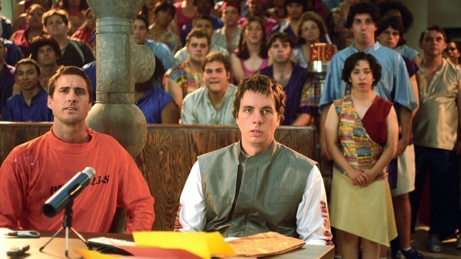 Luke Wilson en Dax Shepard in Idiocracy