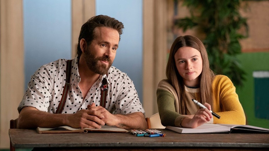 Ryan Reynolds en Cailey Fleming in If