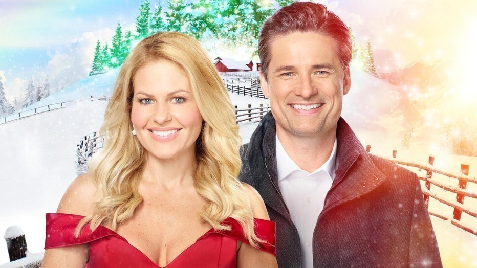 Candace Cameron Bure en Warren Christie in If I Only Had Christmas