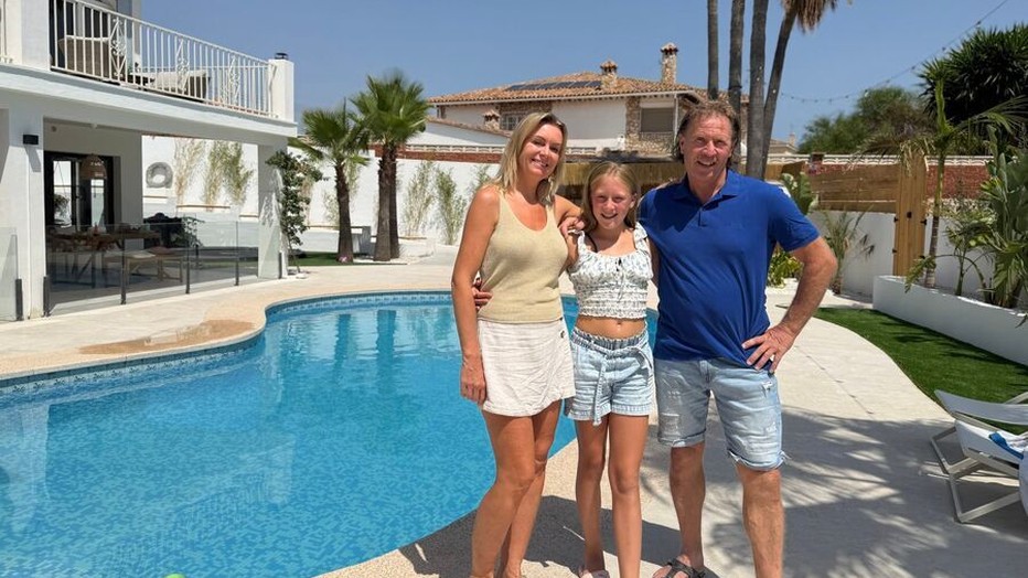 De familie Verheijen voor Ik Vertrek