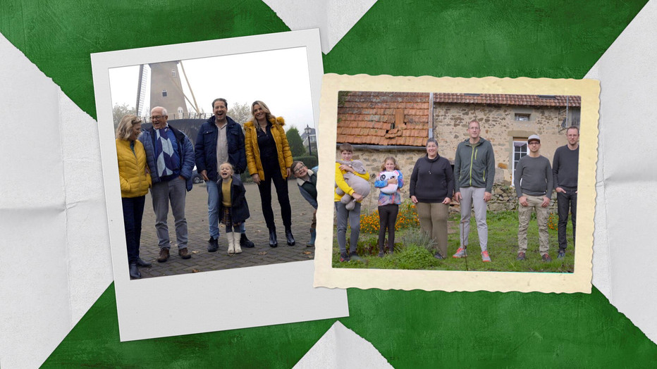 De families Wildtham en Van der Berg voor Ik Vertrek XL