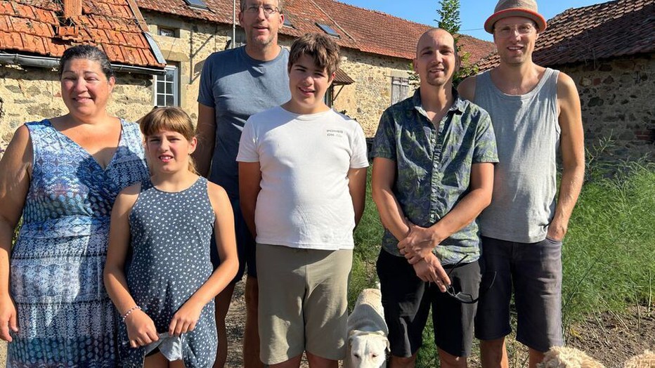 De families Verheggen en Meester in Ik Vertrek XL