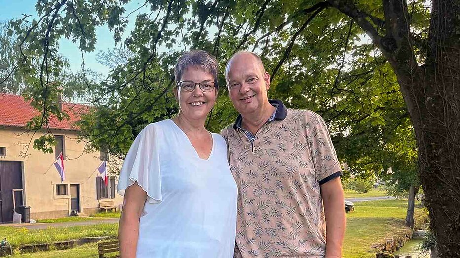 Marcel en Joëlle in Ik Vertrek