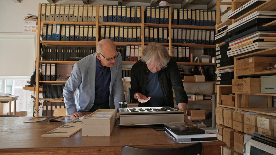 Philip Freriks en Govert de Roos in In de Voetsporen van de Jaren 80