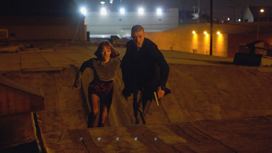 Justin Timberlake en Amanda Seyfried in In Time