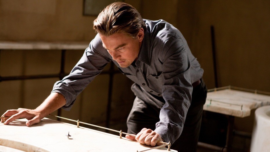 Leonardo DiCaprio in Inception Leonardo DiCaprio in Inception