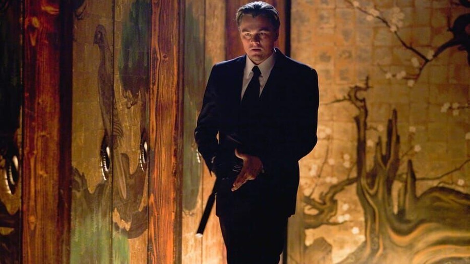 Leonardo DiCaprio in Inception Leonardo DiCaprio in Inception