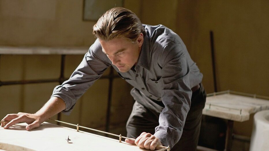 Leonardo DiCaprio in Inception Leonardo DiCaprio in Inception