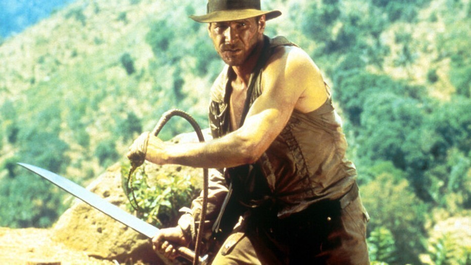 Harrison Ford in Indiana Jones and the Temple of Doom Harrison Ford in Indiana Jones and the Temple of Doom