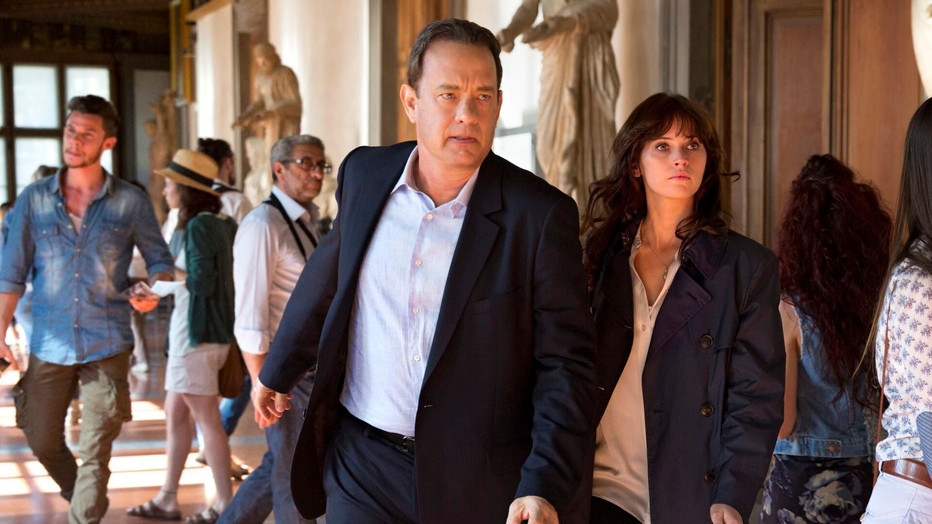 Tom Hanks en Felicity Jones in Inferno