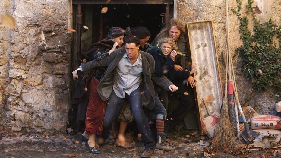 Helen Mirren, Brendan Fraser, Rafi Gavron, Eliza Bennett en Paul Bettany Helen Mirren, Brendan Fraser, Rafi Gavron, Eliza Bennett en Paul Bettany