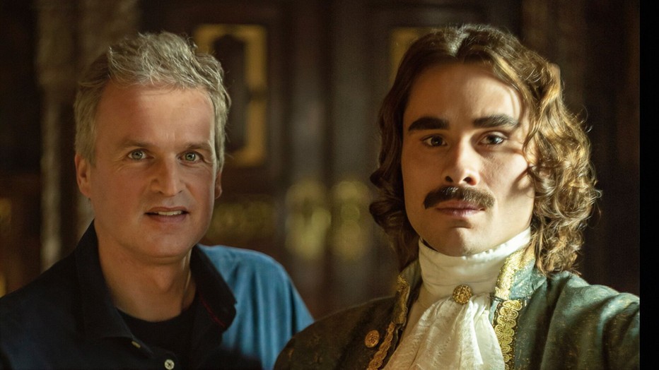 Arnout Hauben voor Interview met de Geschiedenis