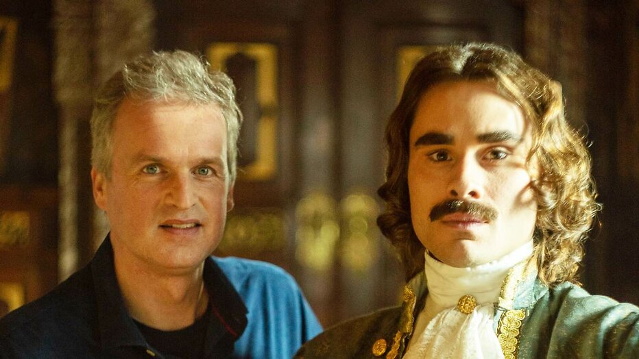 Arnout Hauben voor Interview met de Geschiedenis