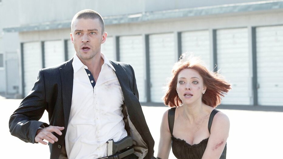Justin Timberlake en Amanda Seyfried in In Time