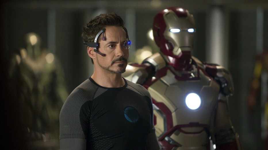 Robert Downey Jr. als Tony Stark/Iron Man in Iron Man 3 Robert Downey Jr. als Tony Stark/Iron Man in Iron Man 3