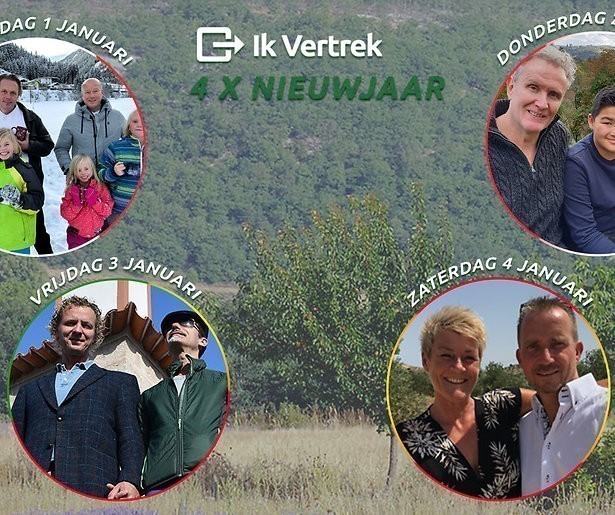 Vier nieuwe afleveringen van Ik Vertrek in januari