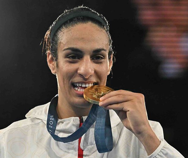 Omstreden bokser Imane Khelif wint goud op Olympische Spelen