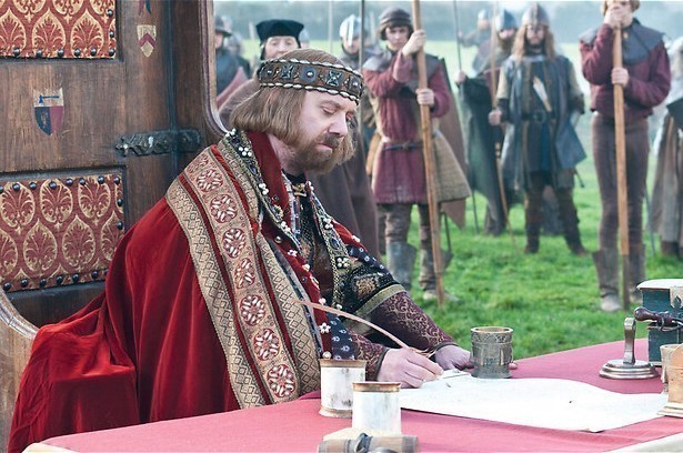 De koning gaat op jacht