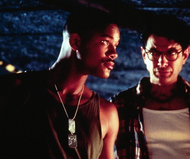 Aliens meppen met Will Smith in Independence Day