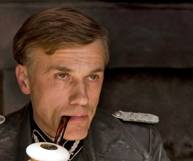 Kan echt niemand ontsnappen aan Christoph Waltz in Inglourious Basterds?
