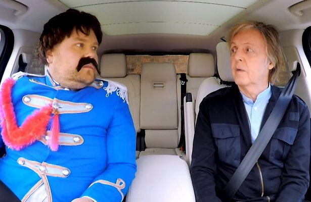 Videosnack: James Corden bezoekt Liverpool met Paul McCartney