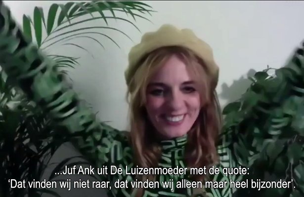 Videosnack: Juf Ank wint Guidinc. Award voor beste seriequote