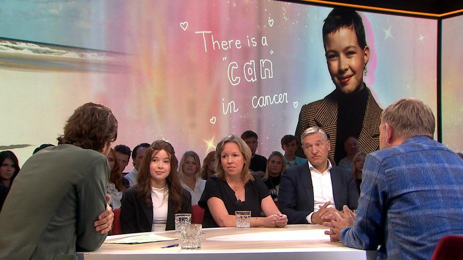 Jade Kops in gesprek met Renze.